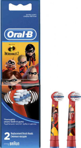 Насадка для зубных щеток Oral-B EB10K Kids Incredibles2 (упак.:2шт) Oral-B Braun фото 3