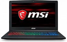 Ноутбук MSI GF62 8RD-279XRU Core i7 8750H/8Gb/1Tb/SSD128Gb/nVidia GeForce GTX 1050 Ti 4Gb/15.6"/FHD (1920x1080)/Free DOS/black/WiFi/BT/Cam