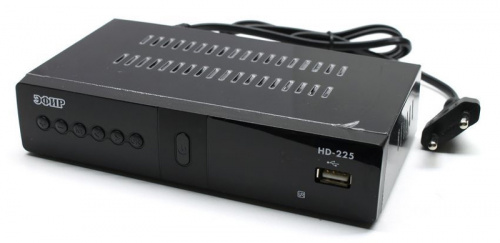 Ресивер DVB-T2 Сигнал Эфир HD-225 черный фото 2