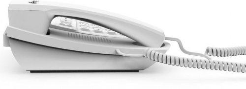 Телефон проводной Ritmix RT-471 белый фото 3