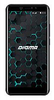 Смартфон Digma Pay 4G Linx 16Gb 2Gb черный моноблок 3G 4G 2Sim 5.45" 720x1440 Android 8.1 13Mpix WiFi NFC GPS GSM900/1800 GSM1900 TouchSc MP3 FM microSD max128Gb