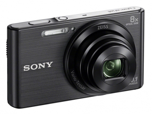 Фотоаппарат Sony Cyber-shot DSC-W830 черный 20.1Mpix Zoom8x 2.7" 720p 27Mb MS Pro/MS Pro Duo Super HAD CCD 1x2.3 IS opt 5minF 0.8fr/s 30fr/s/Li-Ion фото 3