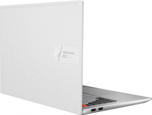 Ноутбук Asus Vivobook Pro 14X OLED N7400PC-KM011W Core i5 11300H 16Gb SSD512Gb NVIDIA GeForce RTX 3050 4Gb 14" OLED 2.8K (2880x1800) Windows 11 Home silver WiFi BT Cam фото 10