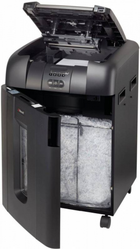 Шредер Rexel Auto+ 600M с автоподачей (секр.P-5)/фрагменты/600лист./80лтр./скрепки/скобы/пл.карты/CD фото 3