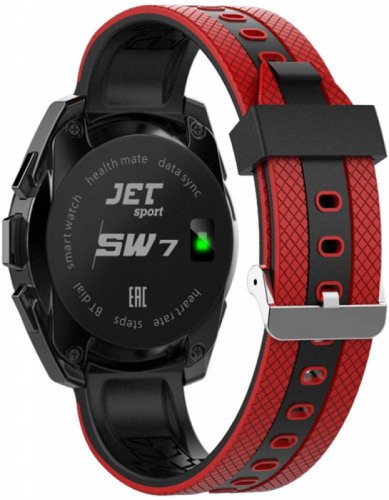 Смарт-часы Jet Sport SW-7 55мм 1.54" IPS красный (SW-7 RED) фото 4