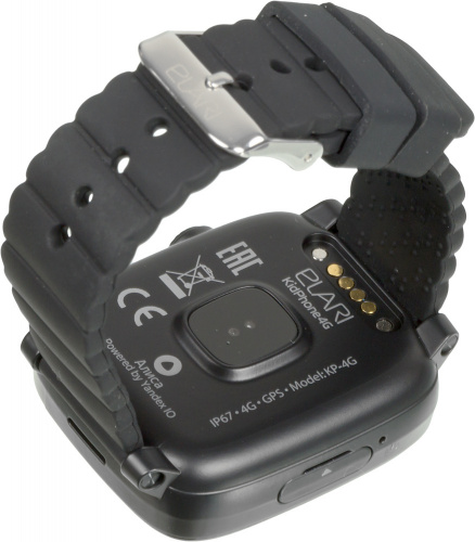 Смарт-часы Elari KidPhone-4G 1.3" IPS черный фото 4