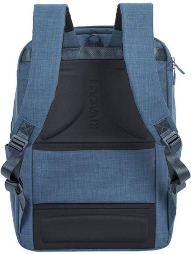 Рюкзак для ноутбука 17.3" Riva 8365 синий полиэстер женский дизайн фото 10