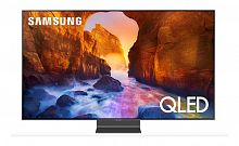 Телевизор QLED Samsung 75" QE75Q90RAUXRU Q черный/Ultra HD/1400Hz/DVB-T2/DVB-C/DVB-S2/USB/WiFi/Smart TV (RUS)