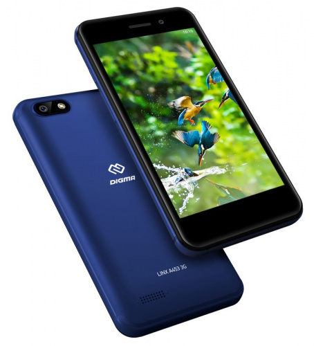 Смартфон Digma Linx A453 3G 8Gb 1Gb синий моноблок 3G 2Sim 4.5" 480x854 Android 7.0 5Mpix WiFi GPS GSM900/1800 GSM1900 TouchSc MP3 FM microSD max32Gb фото 5