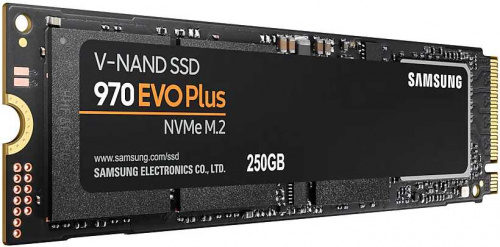 Накопитель SSD Samsung PCIe 3.0 x4 250GB MZ-V7S250BW 970 EVO Plus M.2 2280 фото 4