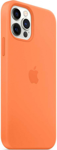 Чехол (клип-кейс) Apple для Apple iPhone 12/12 Pro Silicone Case with MagSafe кумкват (MHKY3ZE/A) фото 8
