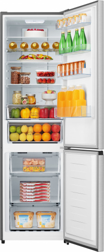 Холодильник Hisense RB440N4BC1 2-хкамерн. нержавеющая сталь фото 4