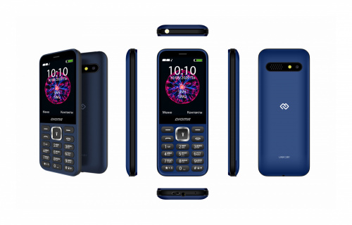 Мобильный телефон Digma C281 Linx 32Mb синий моноблок 2Sim 2.8" 240x320 0.08Mpix GSM900/1800 MP3 microSD фото 6