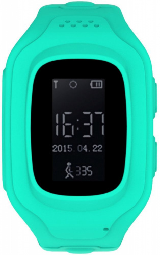 Смарт-часы Jet Kid Next 54мм 0.64" OLED черный (NEXT TURQUOISE)