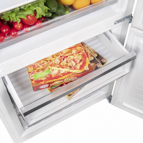 Холодильник Maunfeld MFF1857NFW 2-хкамерн. белый мат. инвертер фото 6