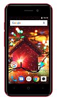 Смартфон Digma Q401 3G HIT 8Gb 1Gb красный моноблок 3G 2Sim 4" 480x800 Android 7.0 2Mpix 802.11 b/g/n GSM900/1800 GSM1900 TouchSc MP3 FM microSD max32Gb