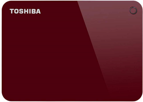 Жесткий диск Toshiba USB 3.0 4Tb HDTC940ER3CA Canvio Advance 2.5" красный