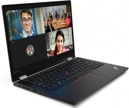 Трансформер Lenovo ThinkPad L13 Yoga G2 T Core i5 1135G7 8Gb SSD256Gb Intel Iris Xe graphics 13.3" IPS Touch FHD (1920x1080) Windows 10 Professional 64 black WiFi BT Cam фото 4