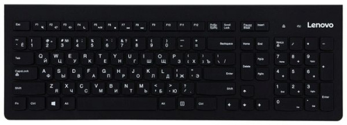 Клавиатура + мышь Lenovo 500 C клав:черный мышь:черный USB беспроводная фото 2