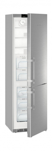 Холодильник Liebherr CBNef 4835 серебристый (двухкамерный) фото 2