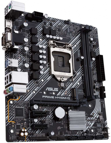 Материнская плата Asus PRIME H410M-D Soc-1200 Intel H410 2xDDR4 mATX AC`97 8ch(7.1) GbLAN+VGA+HDMI фото 2