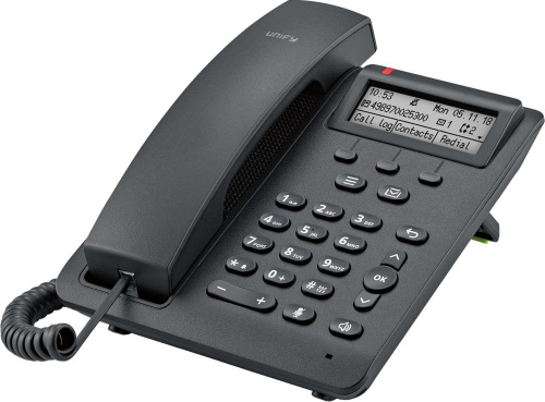 Телефон SIP Unify OpenScape CP100 черный (L30250-F600-C434) фото 3