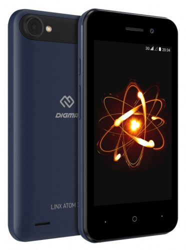 Смартфон Digma Atom 3G Linx 4Gb 512Mb темно-синий моноблок 3G 2Sim 4" 480x800 Android 8.1 2Mpix WiFi GSM900/1800 GSM1900 TouchSc MP3 FM microSD max32Gb фото 6