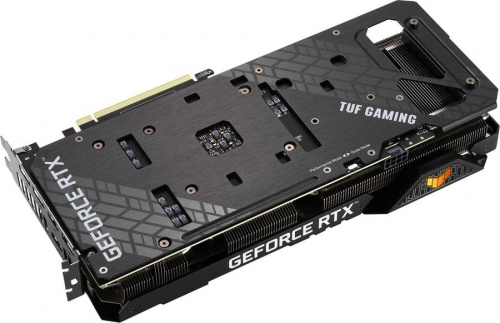 Видеокарта Asus PCI-E 4.0 TUF-RTX3060-O12G-V2-GAMING LHR NVIDIA GeForce RTX 3060 12288Mb 192 GDDR6 1852/15000 HDMIx2 DPx3 HDCP Ret фото 8