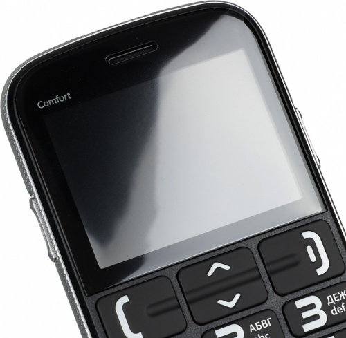 Мобильный телефон BQ 2441 Comfort 32Mb черный/серебристый моноблок 2Sim 2.4" 240x320 0.08Mpix GSM900/1800 GSM1900 MP3 FM microSD max16Gb фото 7
