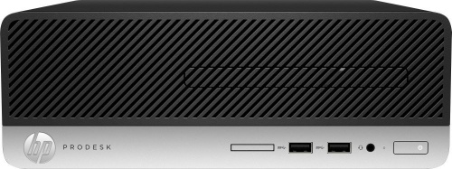 ПК HP ProDesk 400 G5 SFF i3 8100 (3.6)/8Gb/SSD256Gb/Windows 10 Professional 64/180W/клавиатура/мышь/черный фото 2