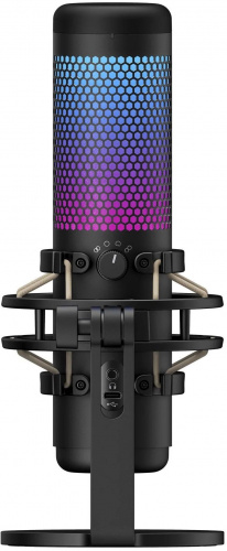 Микрофон проводной HyperX QuadCast S 3м черный фото 8