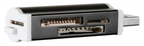 Устройство чтения карт памяти USB2.0 Buro BU-CR-3101 черный фото 8