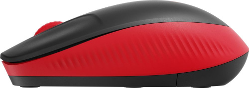 Мышь Logitech M190 красный/черный оптическая (1000dpi) беспроводная USB для ноутбука (2but) фото 4