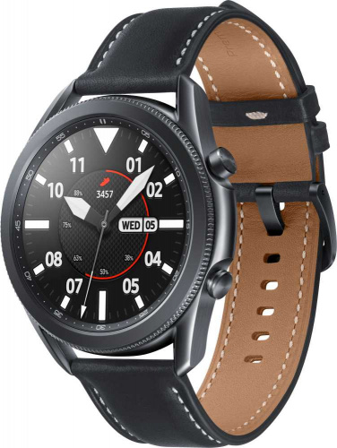 Смарт-часы Samsung Galaxy Watch 3 45мм 1.4" Super AMOLED черный (SM-R840NZKACIS)