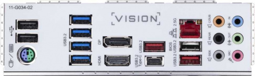 Материнская плата Gigabyte Z490 VISION G Soc-1200 Intel Z490 4xDDR4 ATX AC`97 8ch(7.1) 2.5Gg RAID+HDMI+DP фото 4
