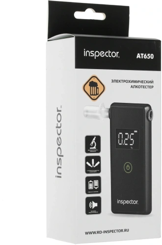Алкотестер Inspector AT650 электрохимический черный фото 3