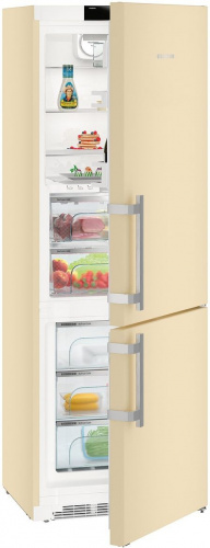 Холодильник Liebherr CBNbe 5775 бежевый (двухкамерный) фото 4
