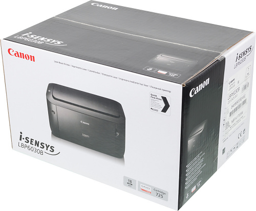 Принтер лазерный Canon i-Sensys LBP6030B bundle A4 черный (в комплекте: + картридж) фото 4