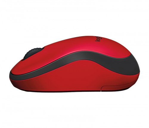 Мышь Logitech M220 красный оптическая (1000dpi) silent беспроводная USB (2but) фото 4