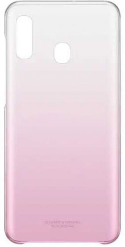 Чехол (клип-кейс) Samsung для Samsung Galaxy A20 Gradation Cover розовый (EF-AA205CPEGRU)