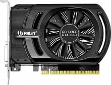 Видеокарта Palit PCI-E PA-GTX1650 STORMX 4G NVIDIA GeForce GTX 1650 4096Mb 128 GDDR5 1485/8000 DVIx1 HDMIx1 HDCP Bulk
