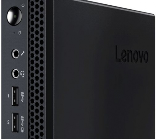ПК Lenovo ThinkCentre M625q slim A9 9420E (1.8)/4Gb/500Gb 7.2k/R5/noOS/GbitEth/WiFi/BT/65W/клавиатура/мышь/черный фото 7