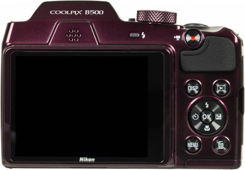Фотоаппарат Nikon CoolPix B500 фиолетовый 16Mpix Zoom40x 3" 1080p SDXC/SD/SDHC CMOS 1x2.3 1minF turLCD HDMI/WiFi фото 5