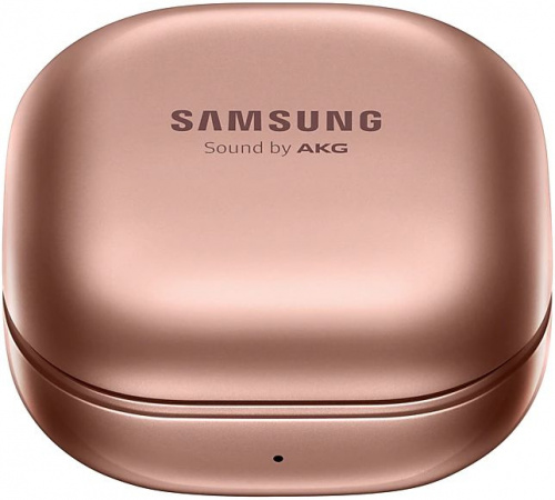 Гарнитура вкладыши Samsung Galaxy Buds Live бронзовый беспроводные bluetooth в ушной раковине (SM-R180NZNASER) фото 4