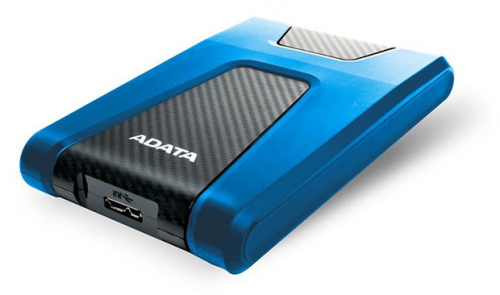 Жесткий диск A-Data USB 3.0 2TB AHD650-2TU31-CBL HD650 DashDrive Durable 2.5" синий фото 2