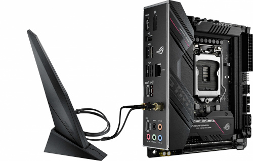 Материнская плата Asus ROG STRIX B560-I GAMING WIFI Soc-1200 Intel B560 2xDDR4 mini-ITX AC`97 8ch(7.1) 2.5Gg+HDMI+DP фото 9