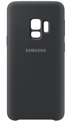 Чехол (клип-кейс) Samsung для Samsung Galaxy S9 Silicone Cover черный (EF-PG960TBEGRU) фото 2