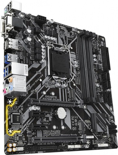 Материнская плата Gigabyte H370M DS3H Soc-1151v2 Intel H370 4xDDR4 mATX AC`97 8ch(7.1) GbLAN RAID+VGA+DVI+HDMI+DP фото 6