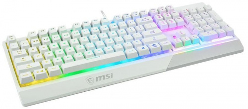 Клавиатура MSI Vigor GK30 белый USB for gamer LED фото 2