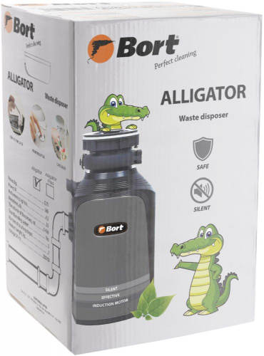 Измельчитель Bort Alligator 560Вт черный фото 6
